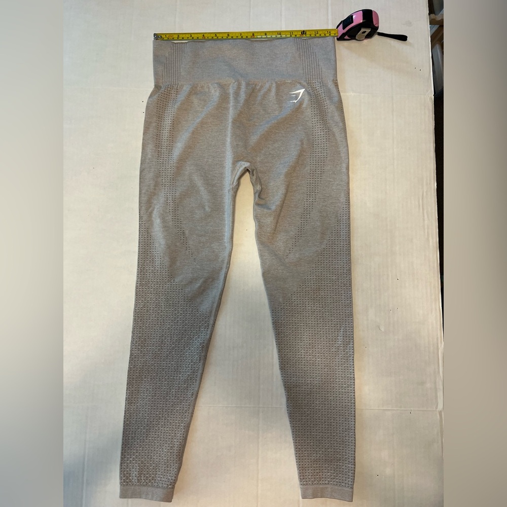 Gymshark Vital Seamless Light Gray Leggings size L